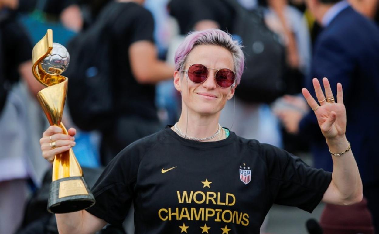 Rapinoe espera un acuerdo pero sigue firme en su demanda por discriminación contra la US Soccer