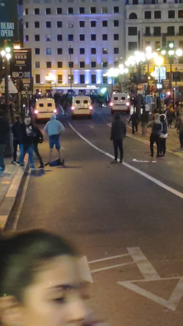 Fotos: Nueva protesta por el procés en Bilbao