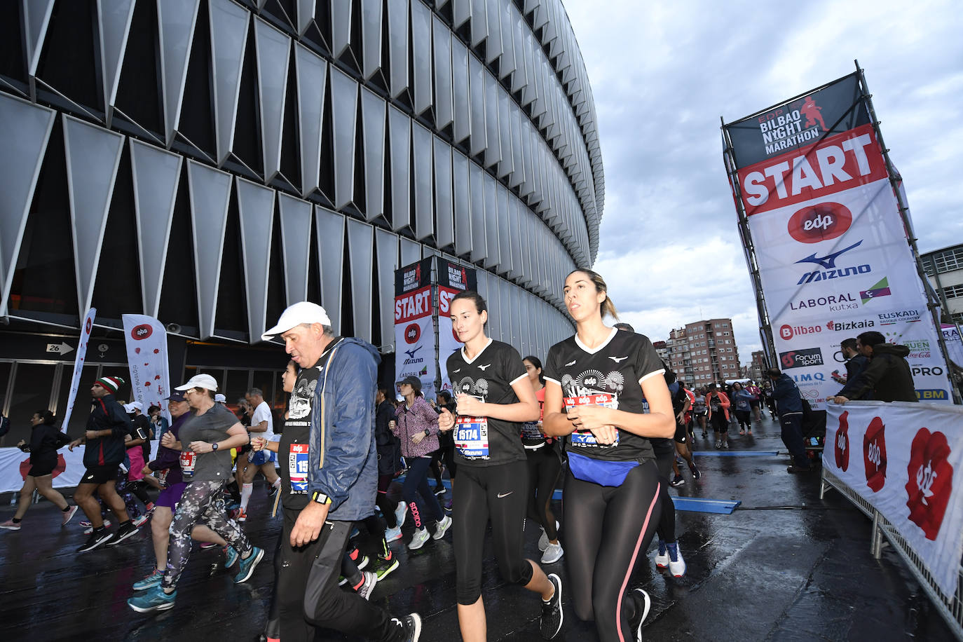 Fotos: Maratón nocturno en Bilbao