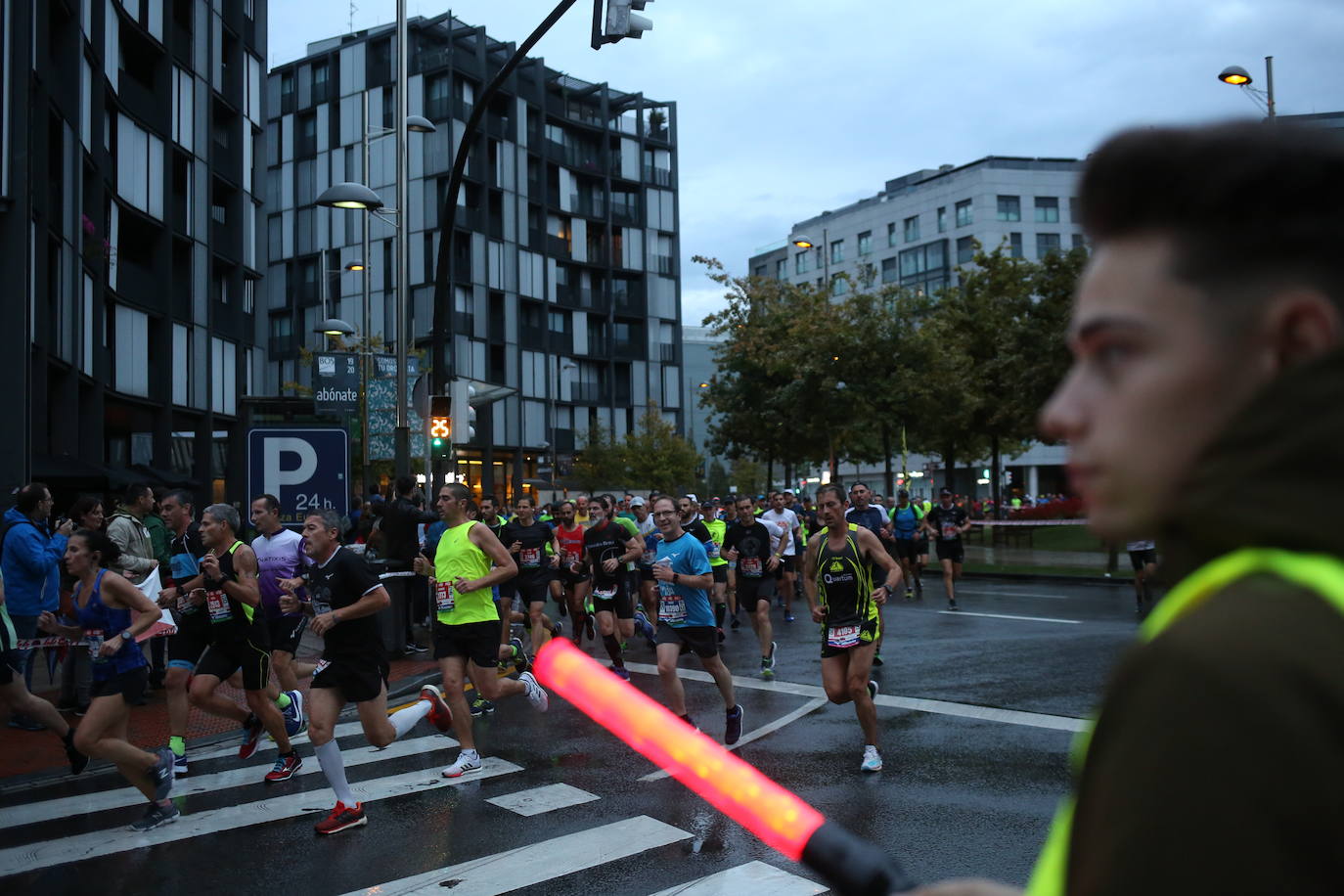 Fotos: Maratón nocturno en Bilbao