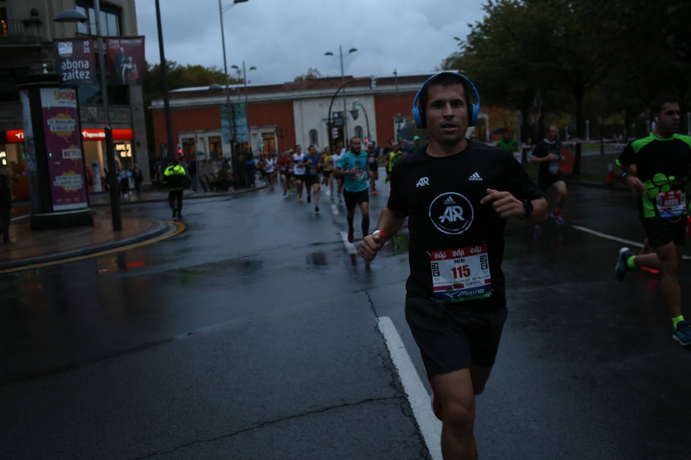 Fotos: Maratón nocturno en Bilbao