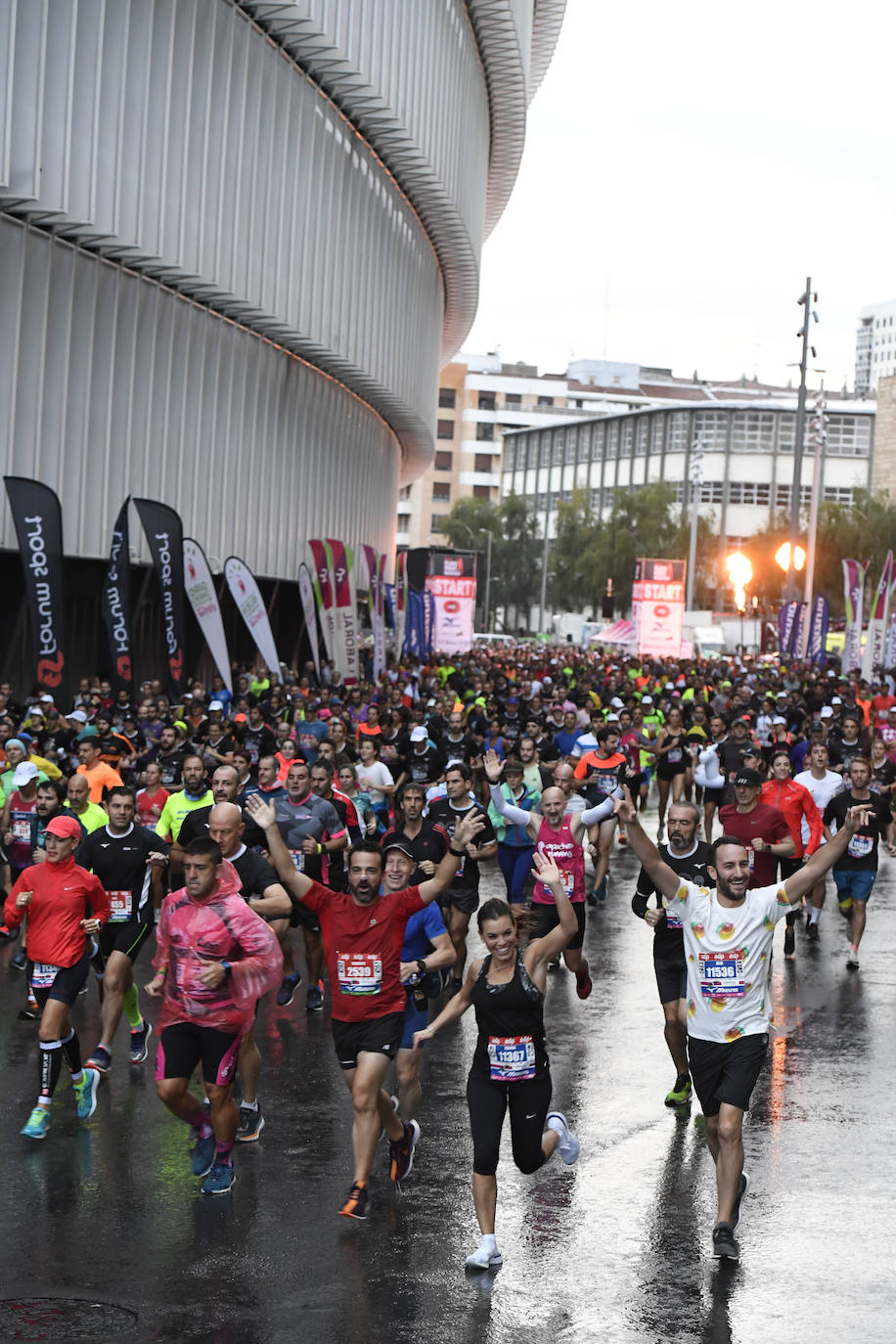 Fotos: Maratón nocturno en Bilbao