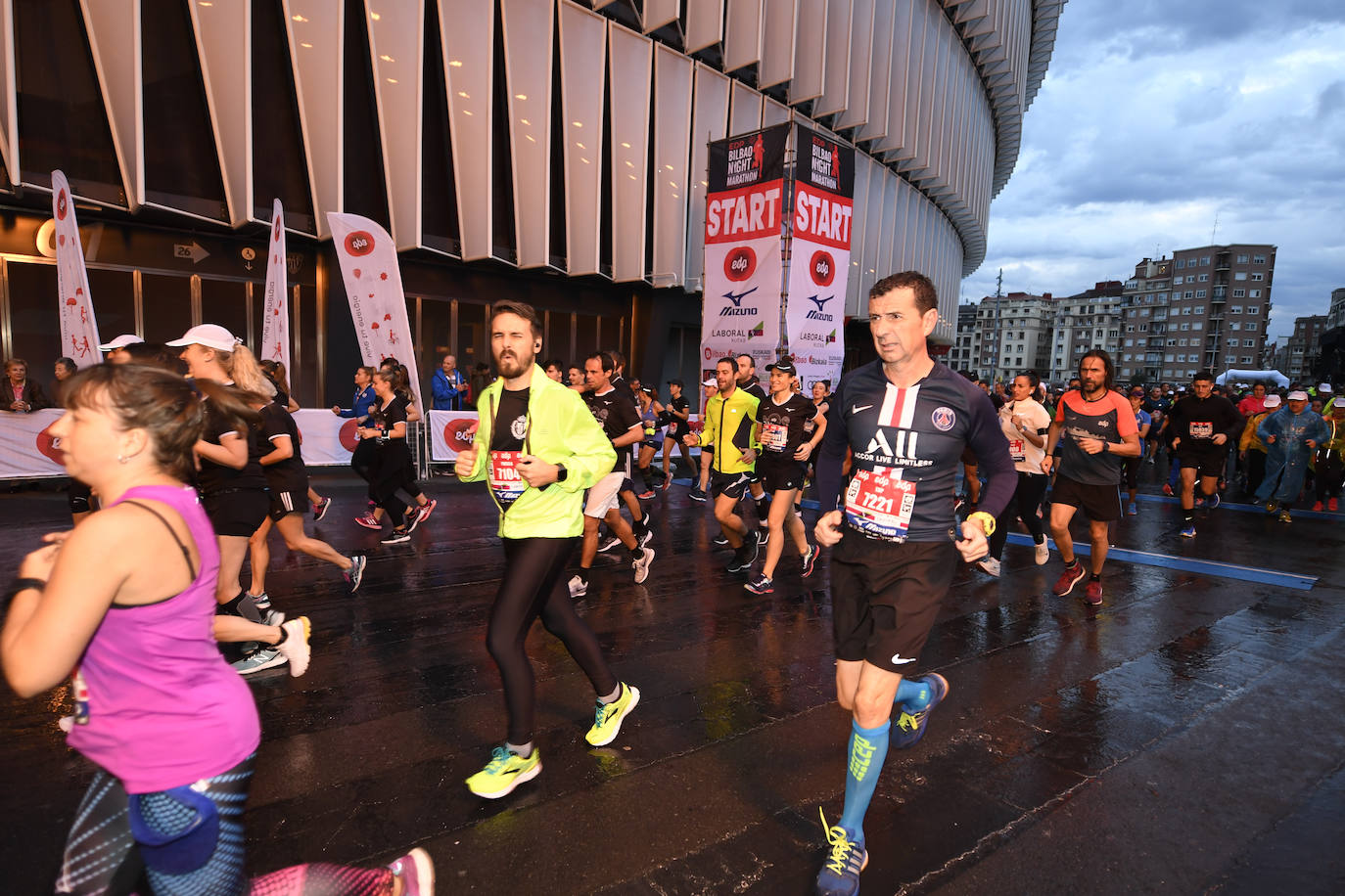 Fotos: Maratón nocturno en Bilbao