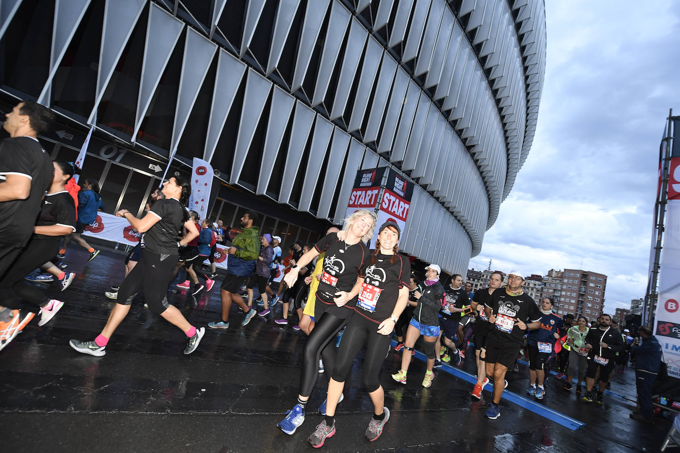 Fotos: Maratón nocturno en Bilbao