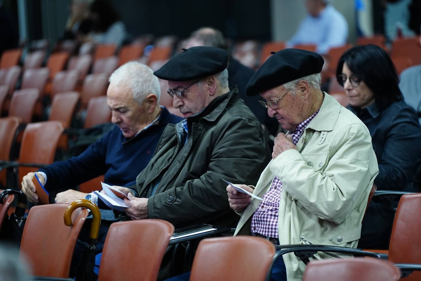 Fotos: Primera asamblea de socios compromisarios de Elizegi como presidente del Athletic