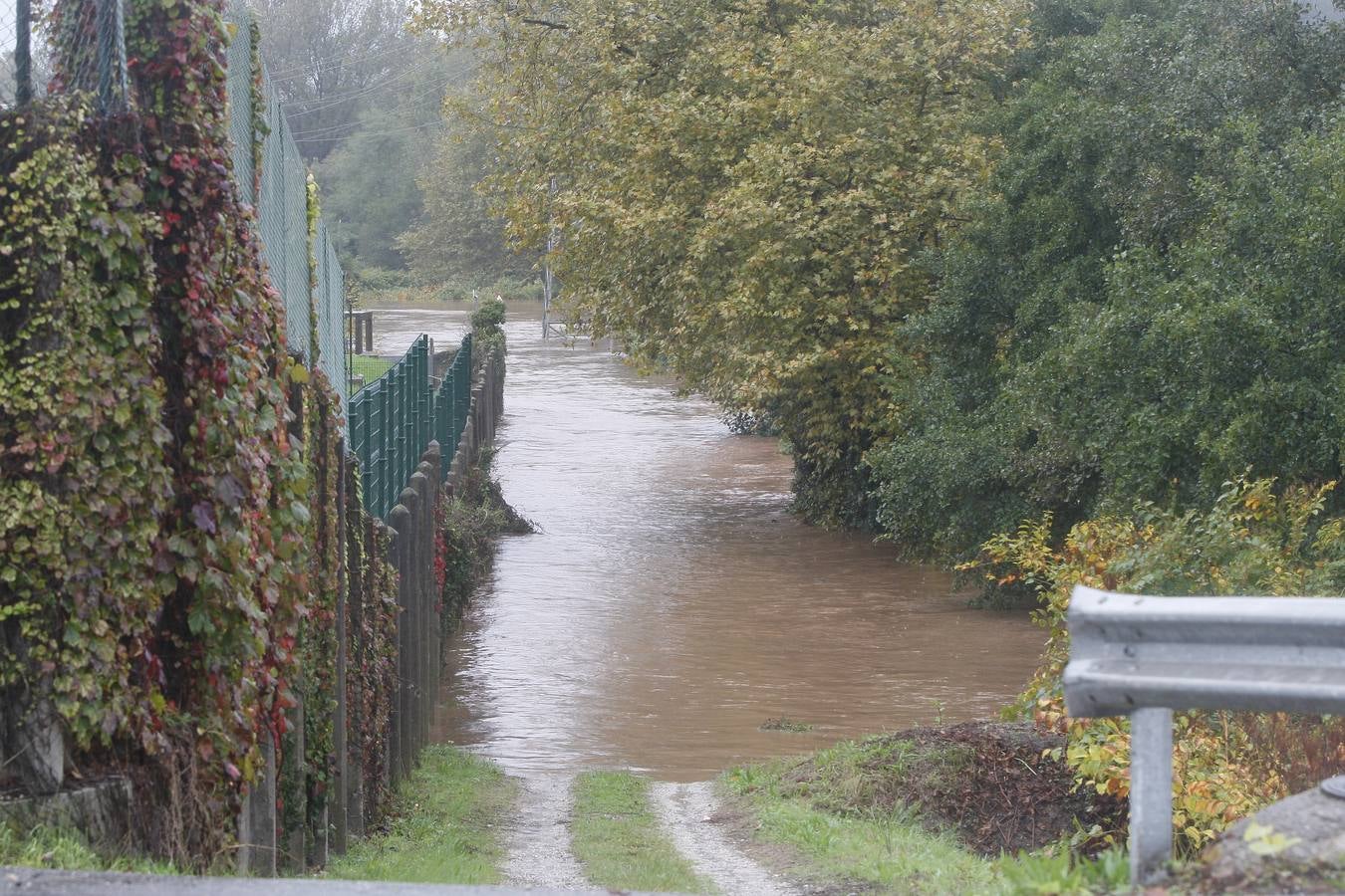 Fotos: El temporal de lluvia en Cantabria provoca inundaciones
