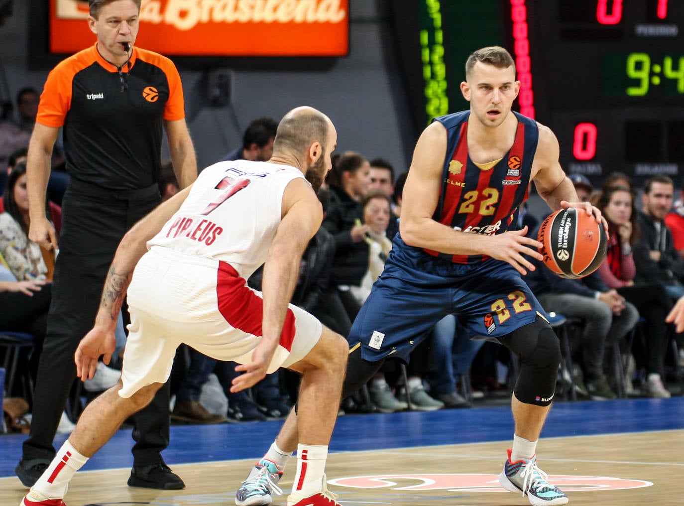 Las fotos del Baskonia - Olympiacos. 