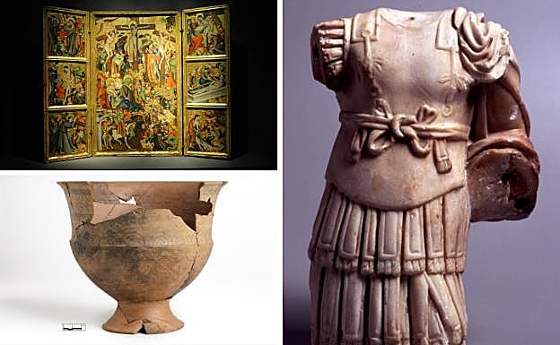 Algunas de las obras que residen fuera de Álava. 