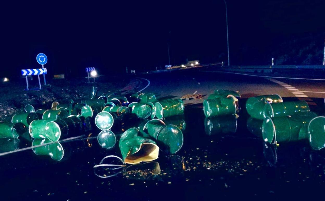 Los bomberos de Álava han compartido esta imagen.