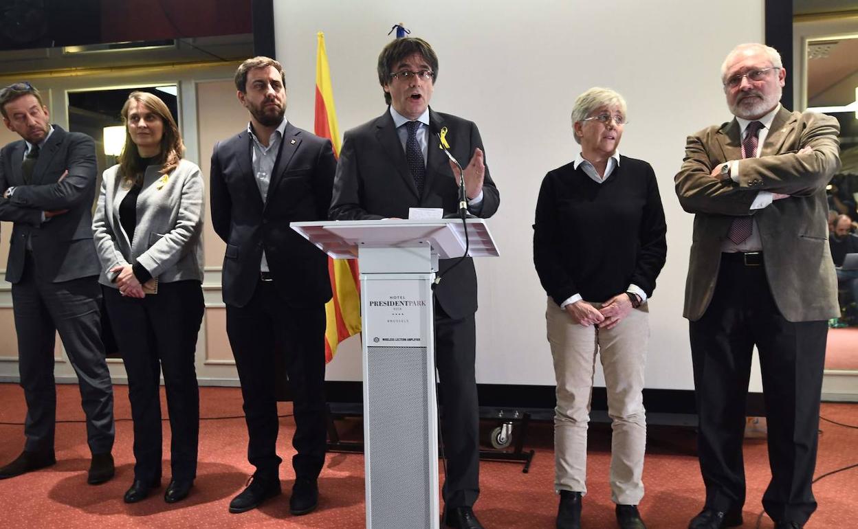 El expresidente de la Generalitat Carles Puigdemont. 