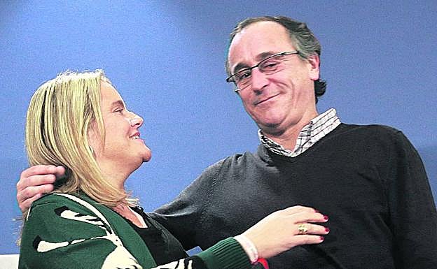 Alfonso Alonso y Mari Mar Blanco. 