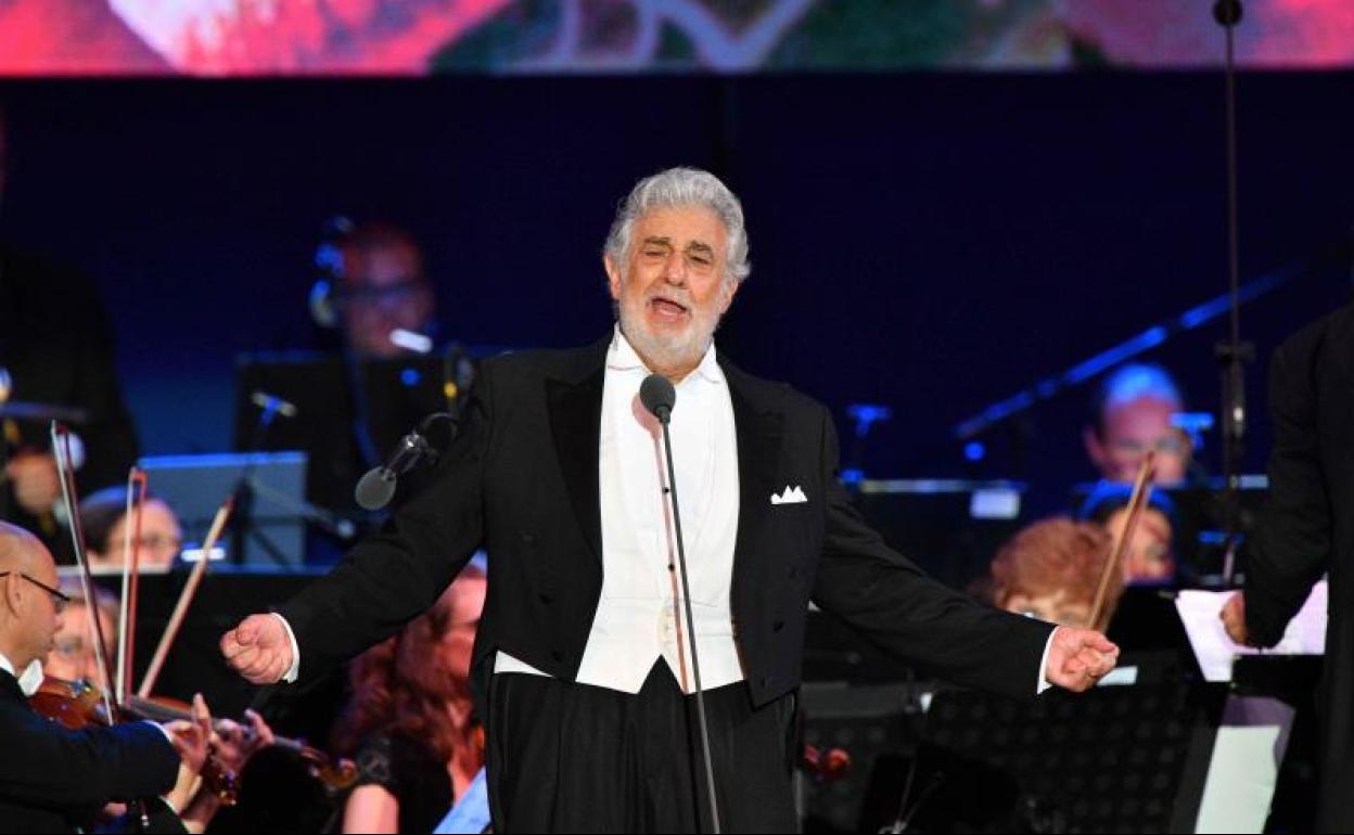 Plácido Domingo. 