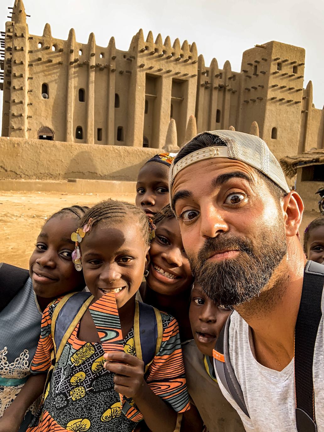 Mezquita de Barro en Djenné Mali.