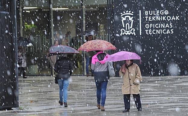 La nieve dará una tregua en una semana lluviosa