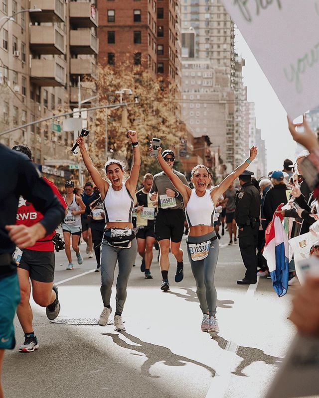 Paula Ordovás también ha corrido este año la maratón de Nueva York.