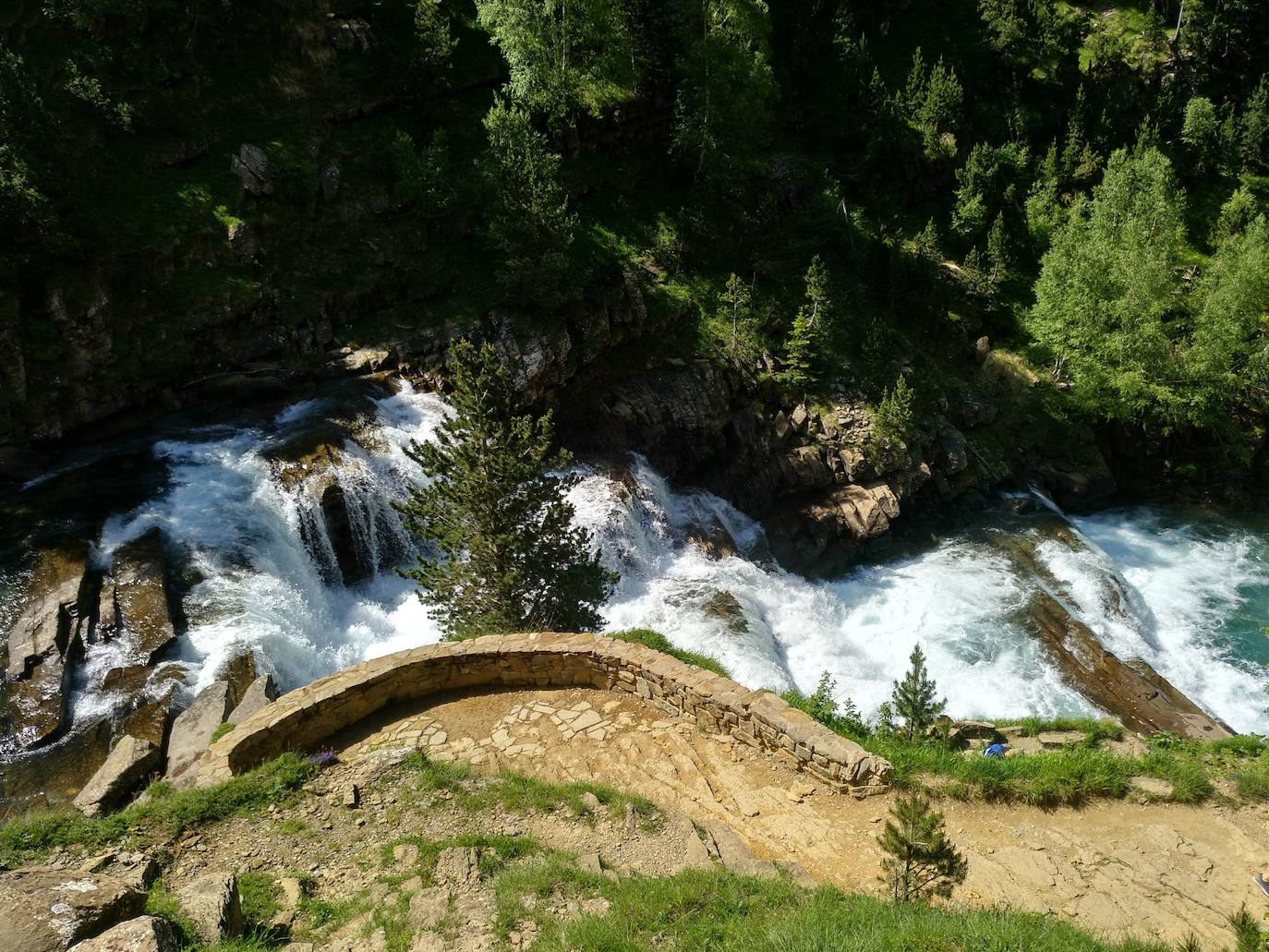 Las gradas de Soaso, una preciosa cascada escalonada