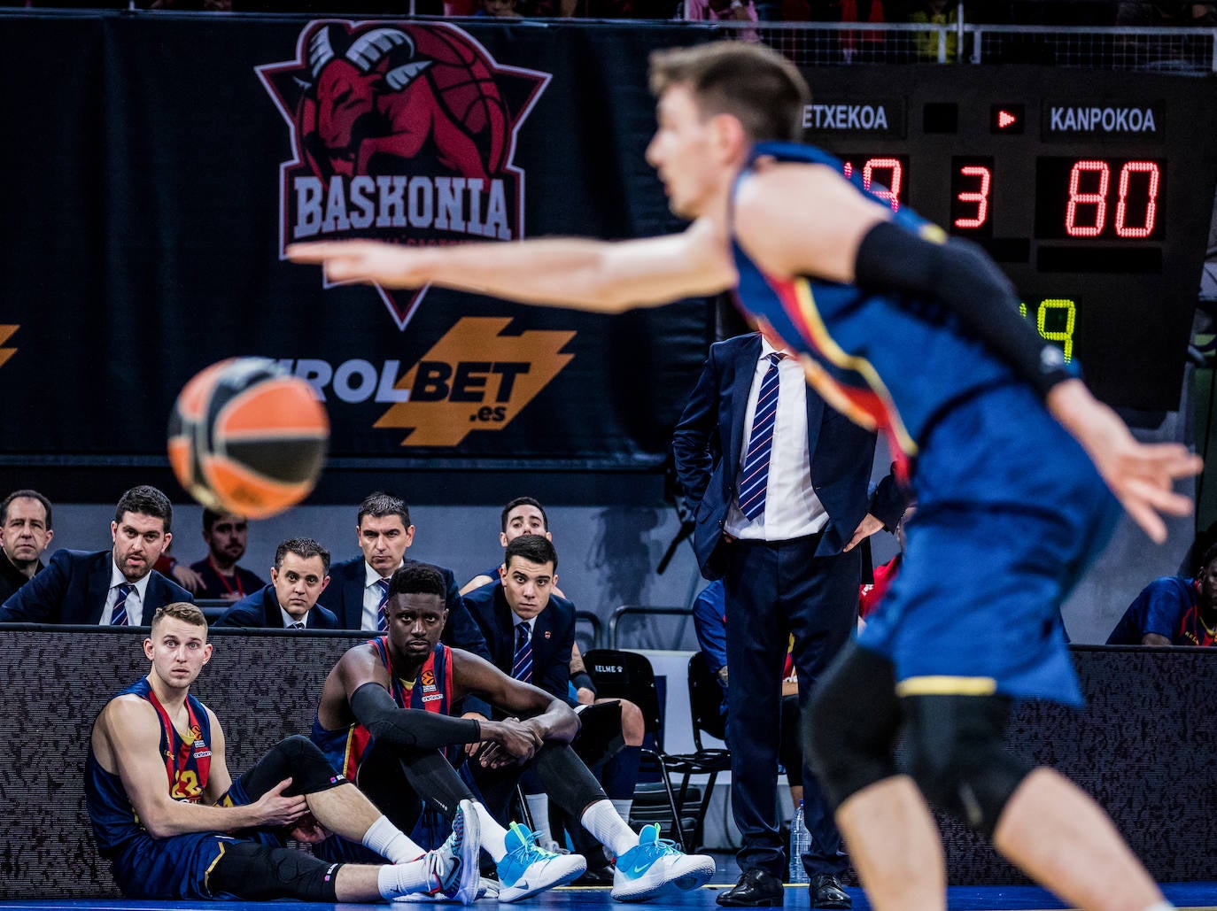 Las fotos del Baskonia - Maccabi. 