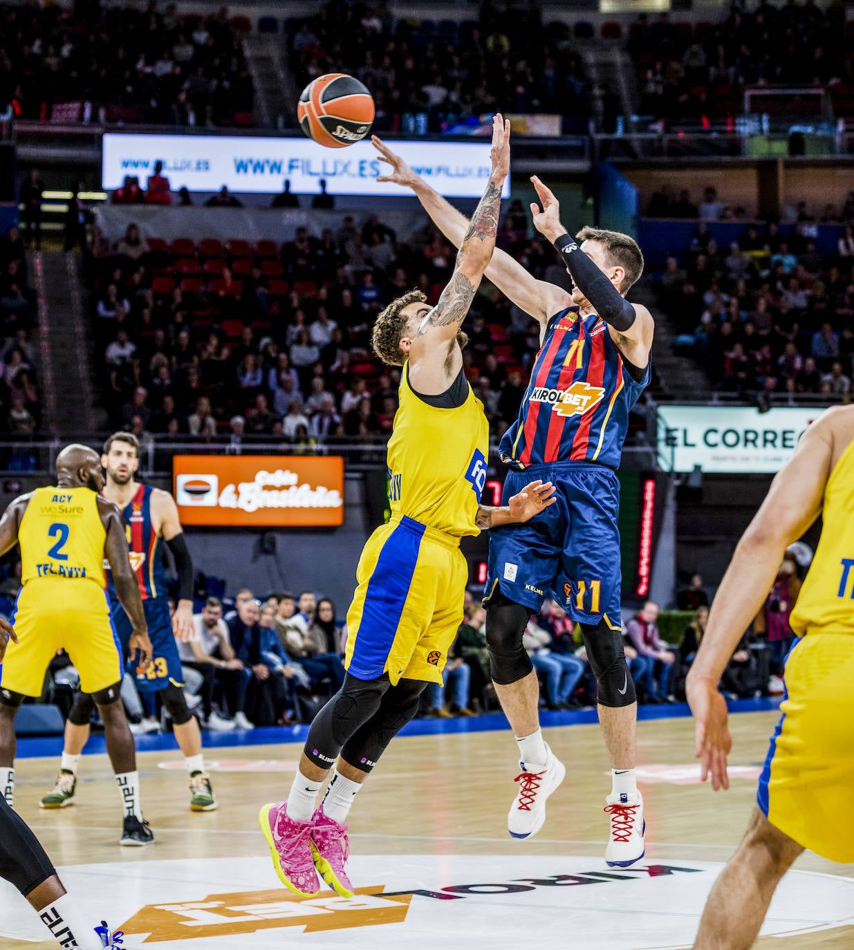 Las fotos del Baskonia - Maccabi. 