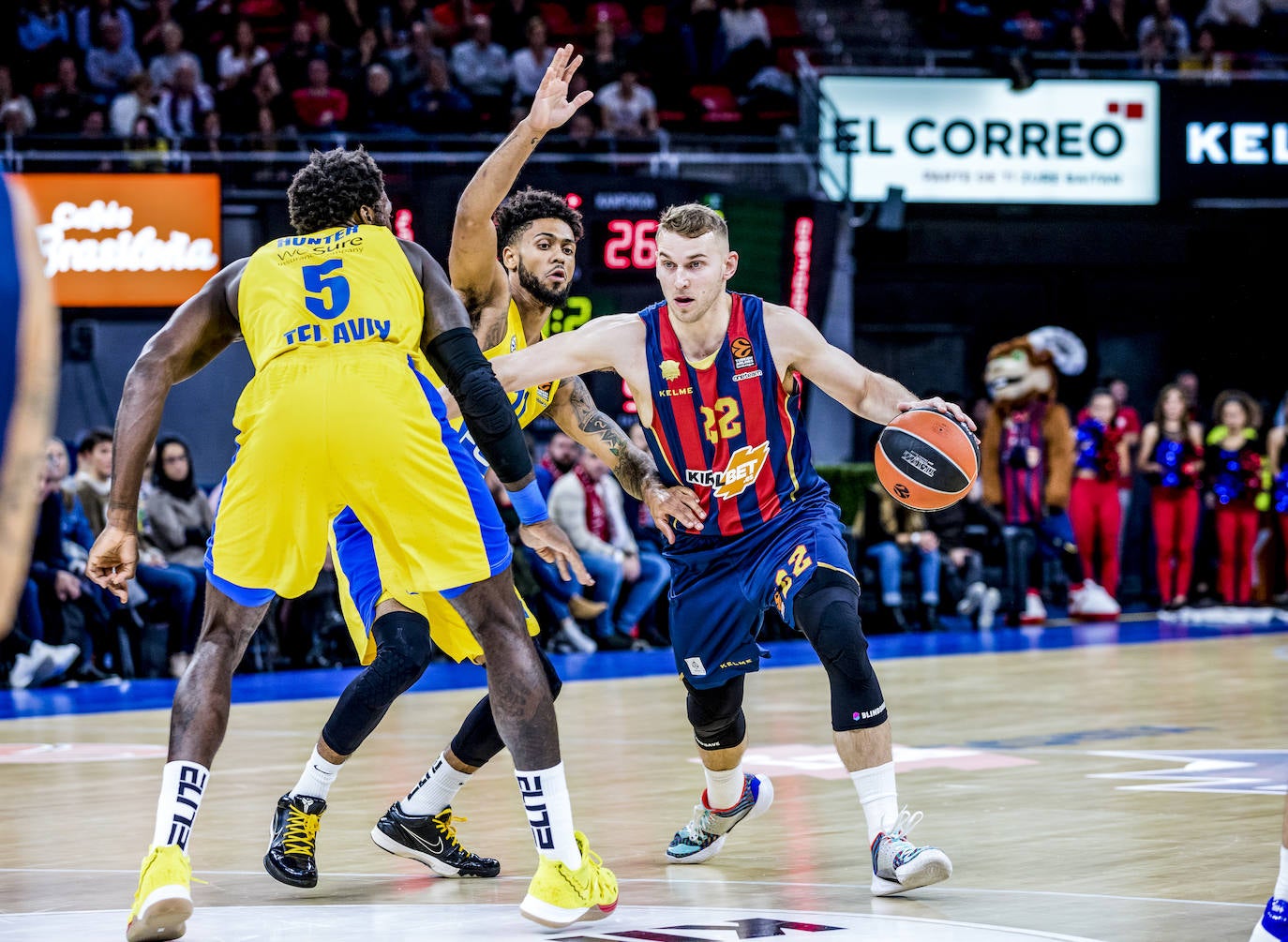 Las fotos del Baskonia - Maccabi. 