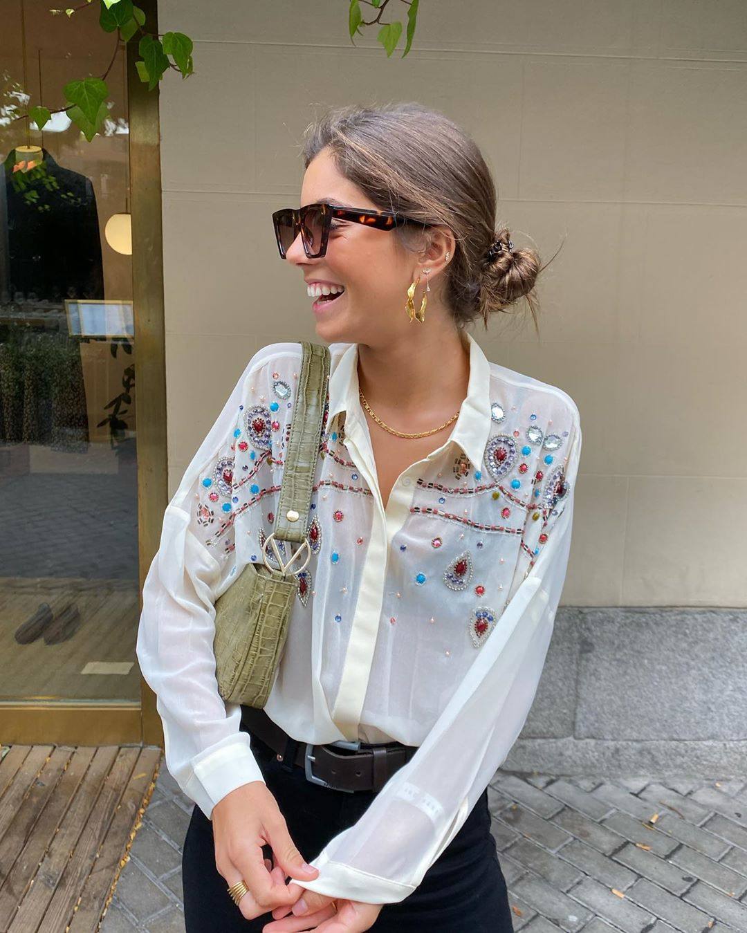 Estos son algunos de los modelos diseñados por la joven 'nfluencer', elaborados en cuero vegano y fabricados en un taller de Elche.