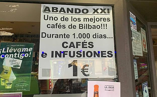 Puerta del «Abando XXI».