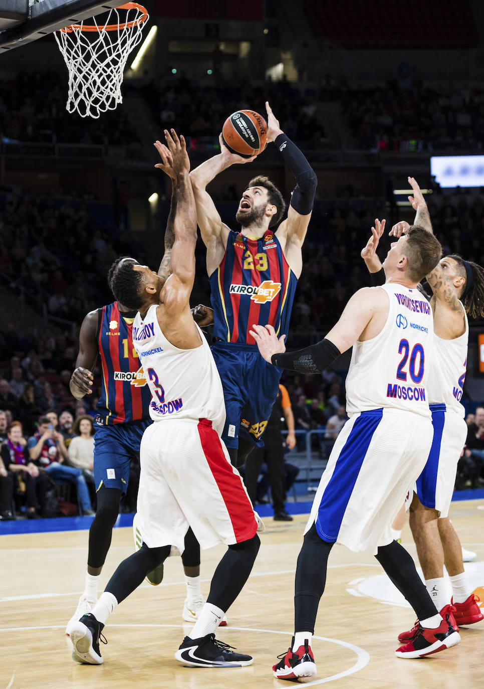 Las fotos del Baskonia - CSKA. 