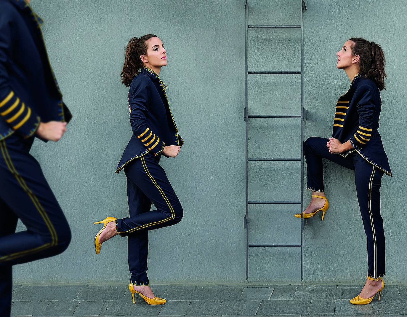 Fotos: La azafata de vuelo de Barakaldo que apostó por su sueño y diseñará para Gucci