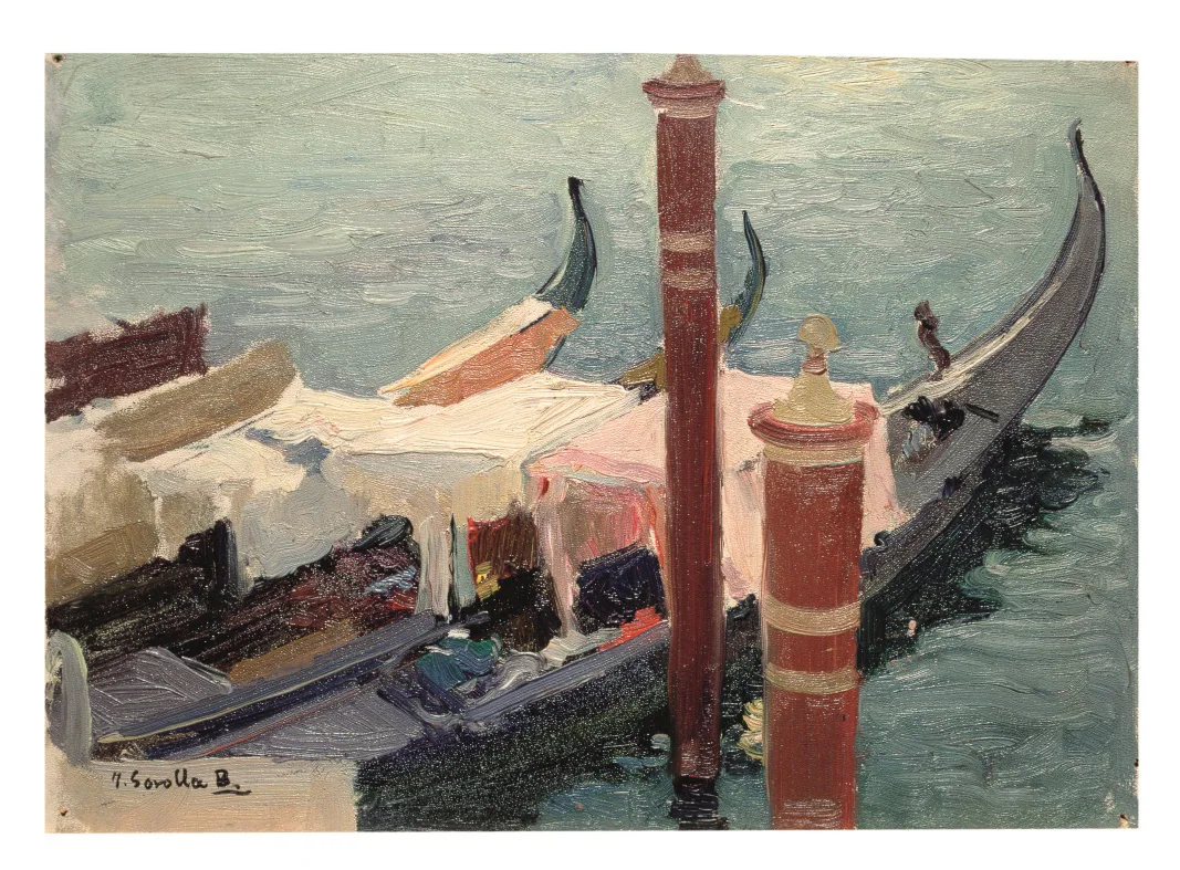 Góndolas, Venecia (1897)