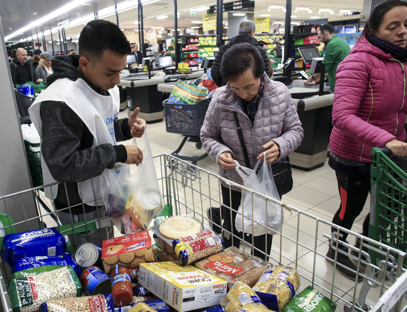 Fotos: La Gran Recogida del Banco de Alimentos de Bizkaia 2019