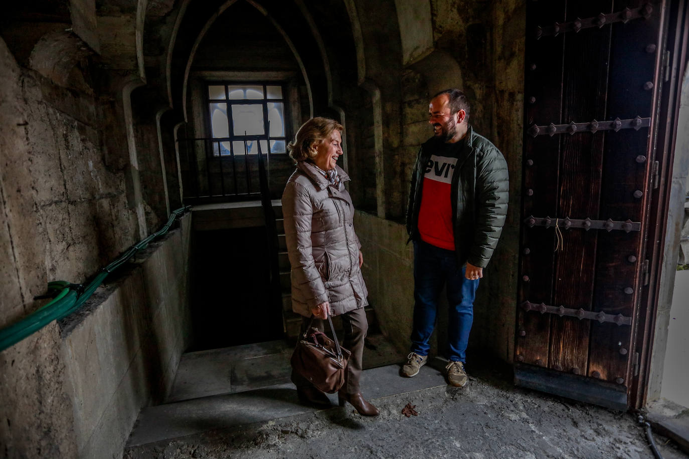 Los suscriptores de EL CORREO han podido disfrutar de unas bellas vistas desde la azotea del templo.