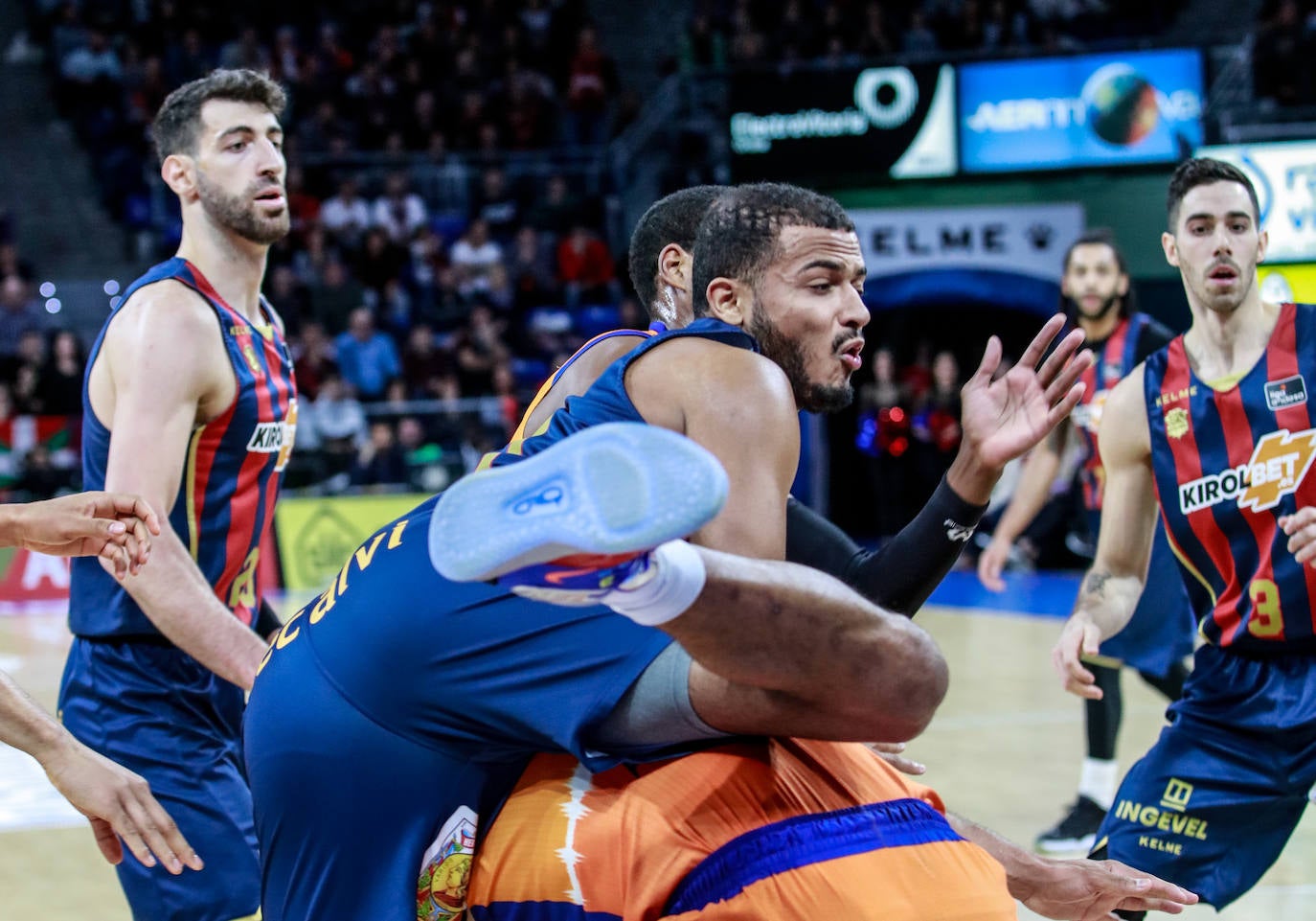 Fotos: Baskonia-Valencia Basket, en imágenes