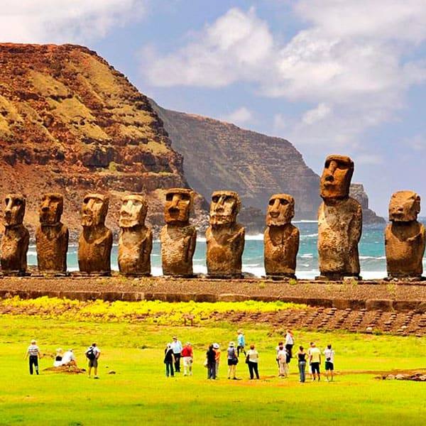 Parque Nacional de Rapa Nui (Isla de Pascua, Chile).