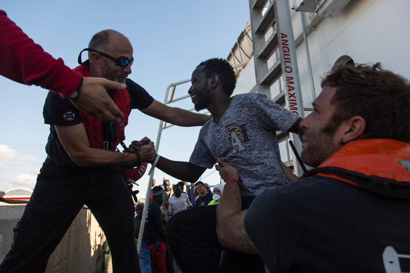 Fotos: Así ha sido el desembarco del &#039;Aita Mari&#039; en Sicilia