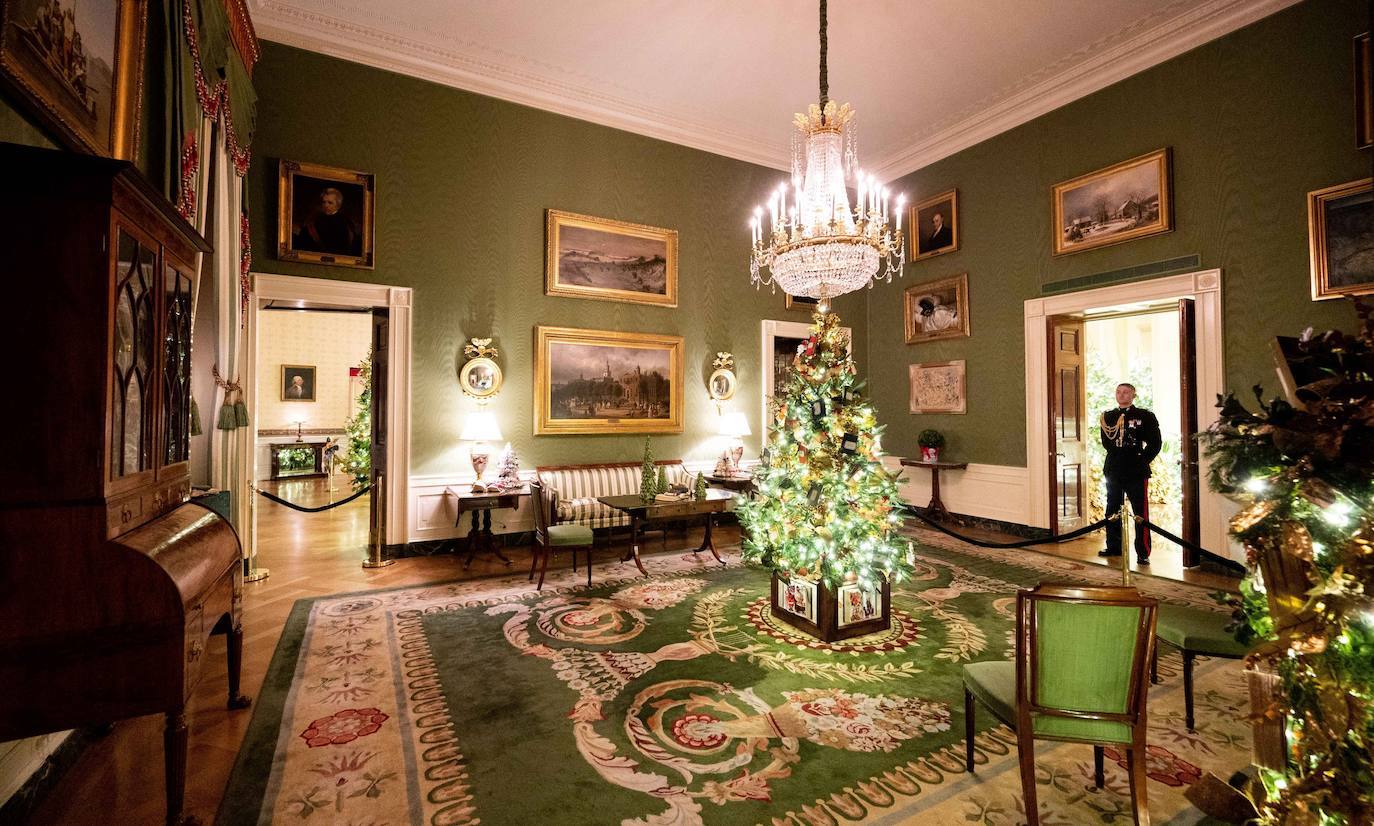 Fotos: Melania redecora la Casa Blanca por Navidad