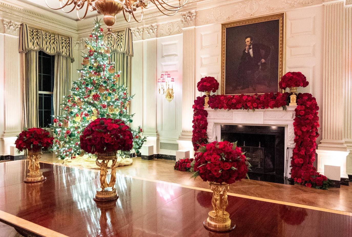 Fotos: Melania redecora la Casa Blanca por Navidad