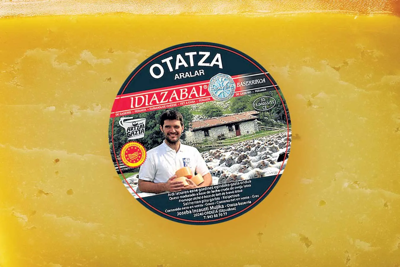 OTATZA | Por qué se han llevado un bronce y una plata se puede comprobar visitando la quesería, en Ordizia, y ver dónde pastan las ovejas en verano, en las preciosas campas del Parque Natural de Aralar. Dirección Otatza Baserria. Ordizia (Gipuzkoa).