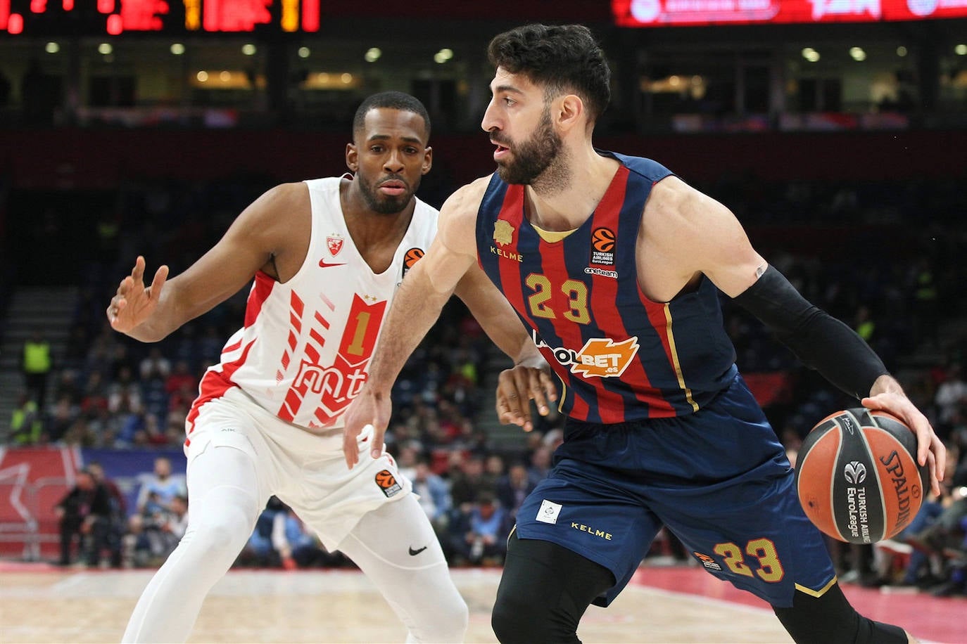Fotos: Las mejores imágenes del Estrella Roja - Kirolbet Baskonia