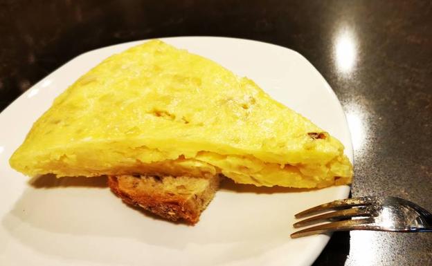 La suculenta tortilla de patatas.