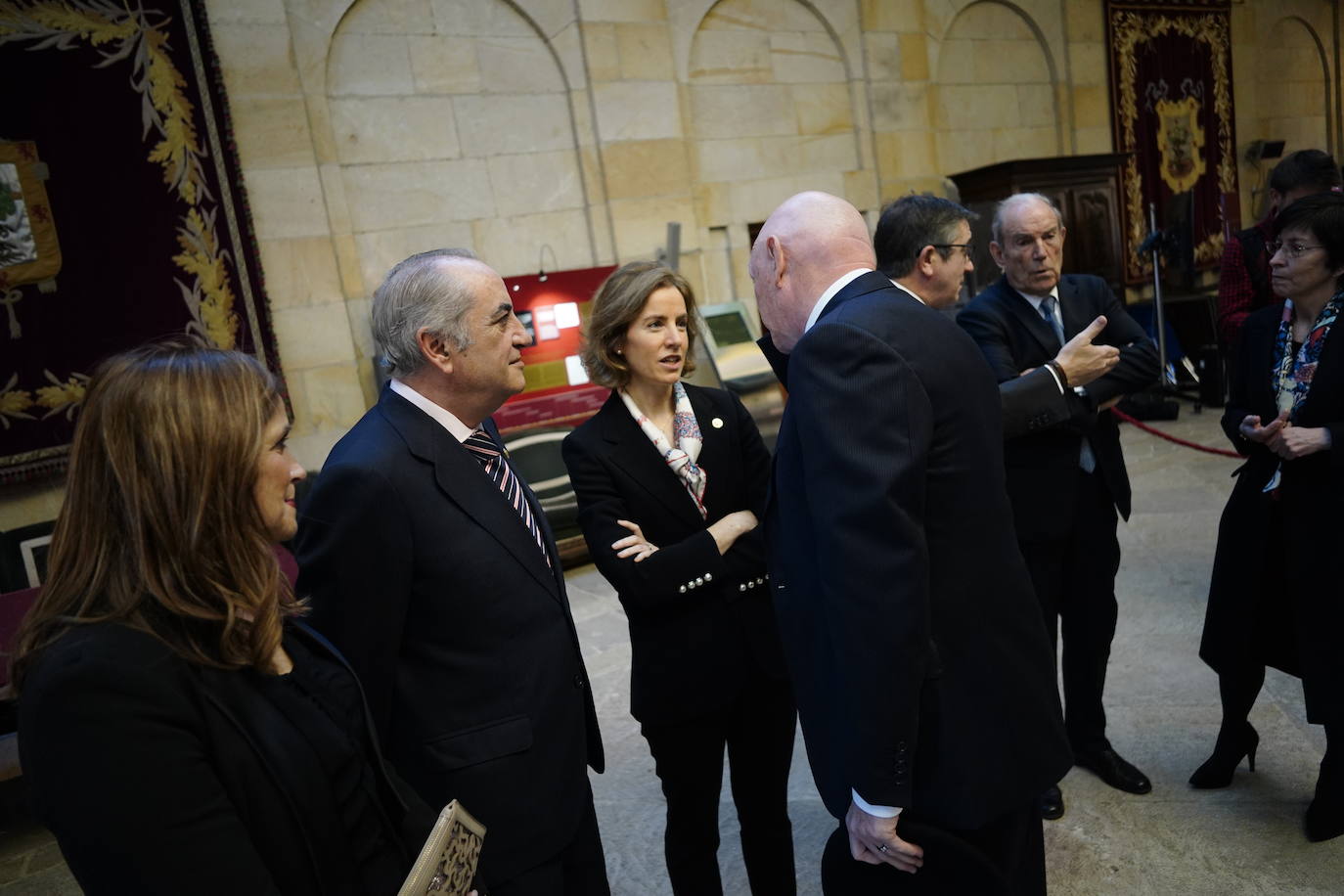 Fotos: Las imágenes del encuentro entre exlehandakaris en Gernika