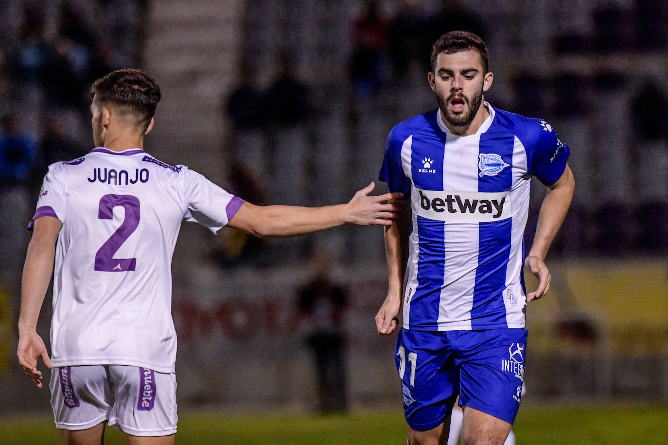 Guidetti, en el partido de Jaén. 