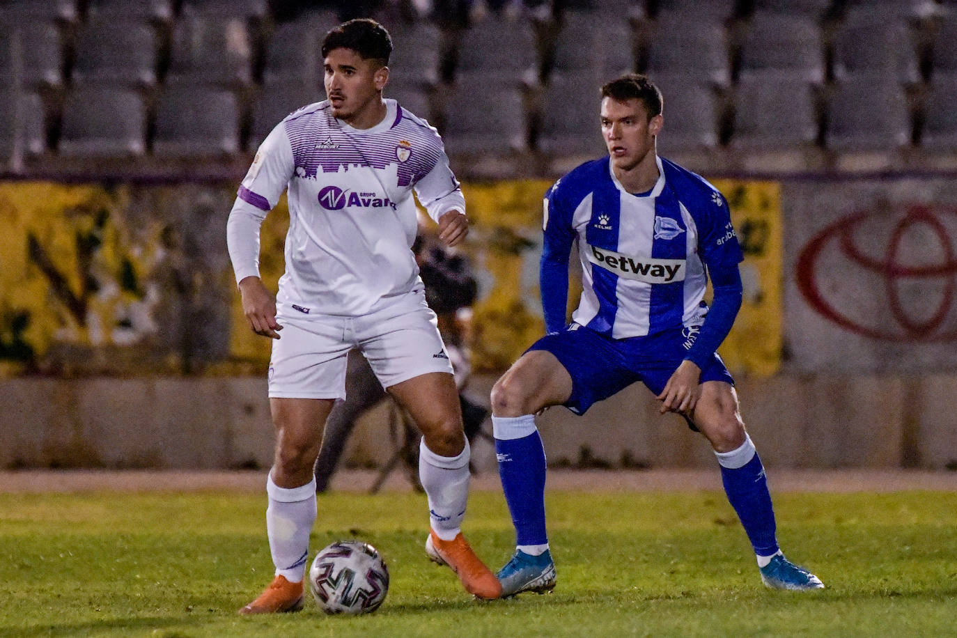Guidetti, en el partido de Jaén. 