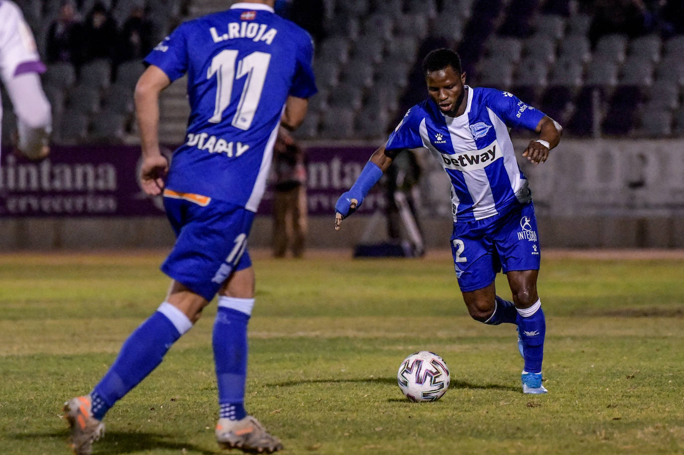 Guidetti, en el partido de Jaén. 