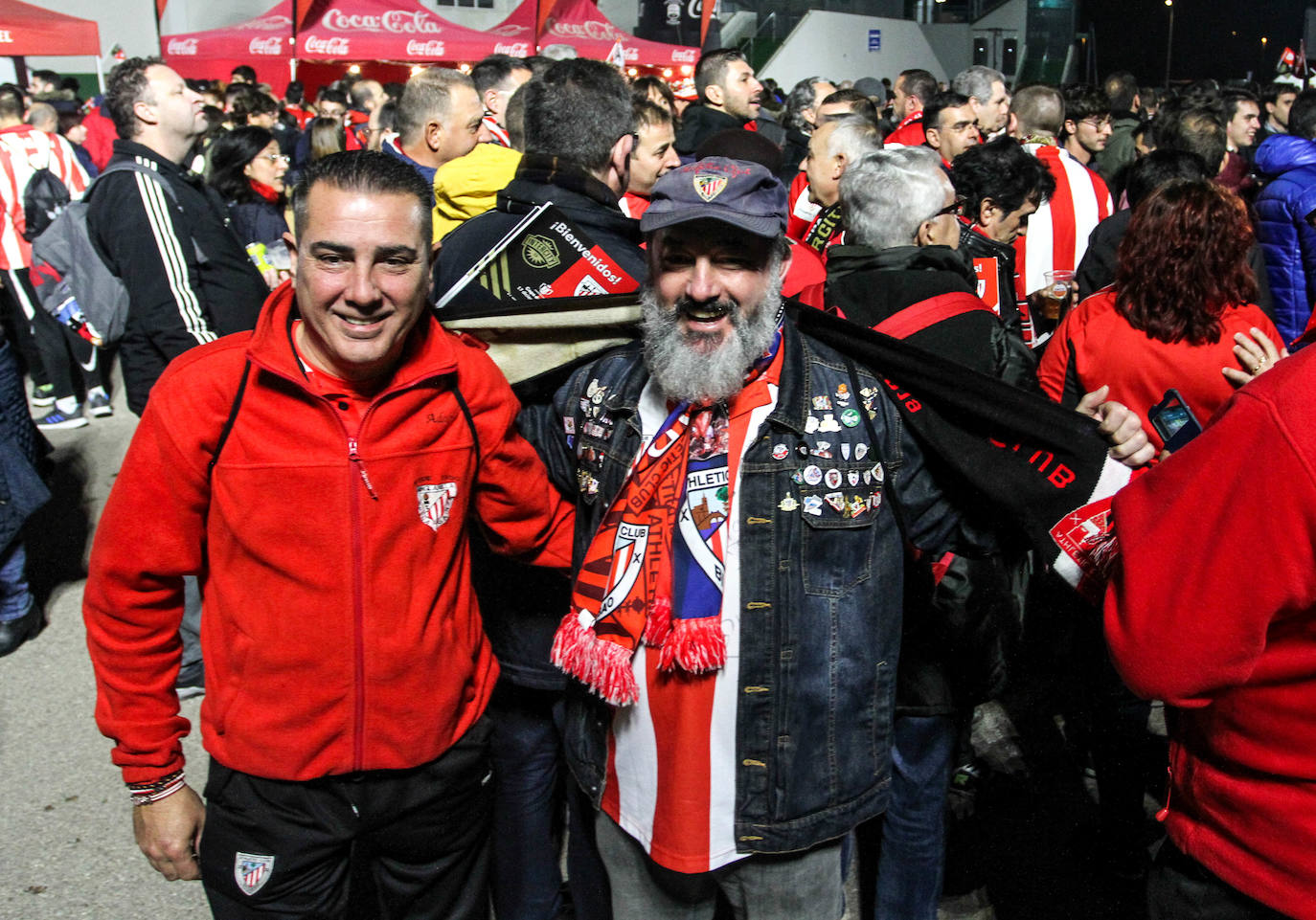 Aficionados al Athletic de muchos puntos de España se dan cita en Alicante