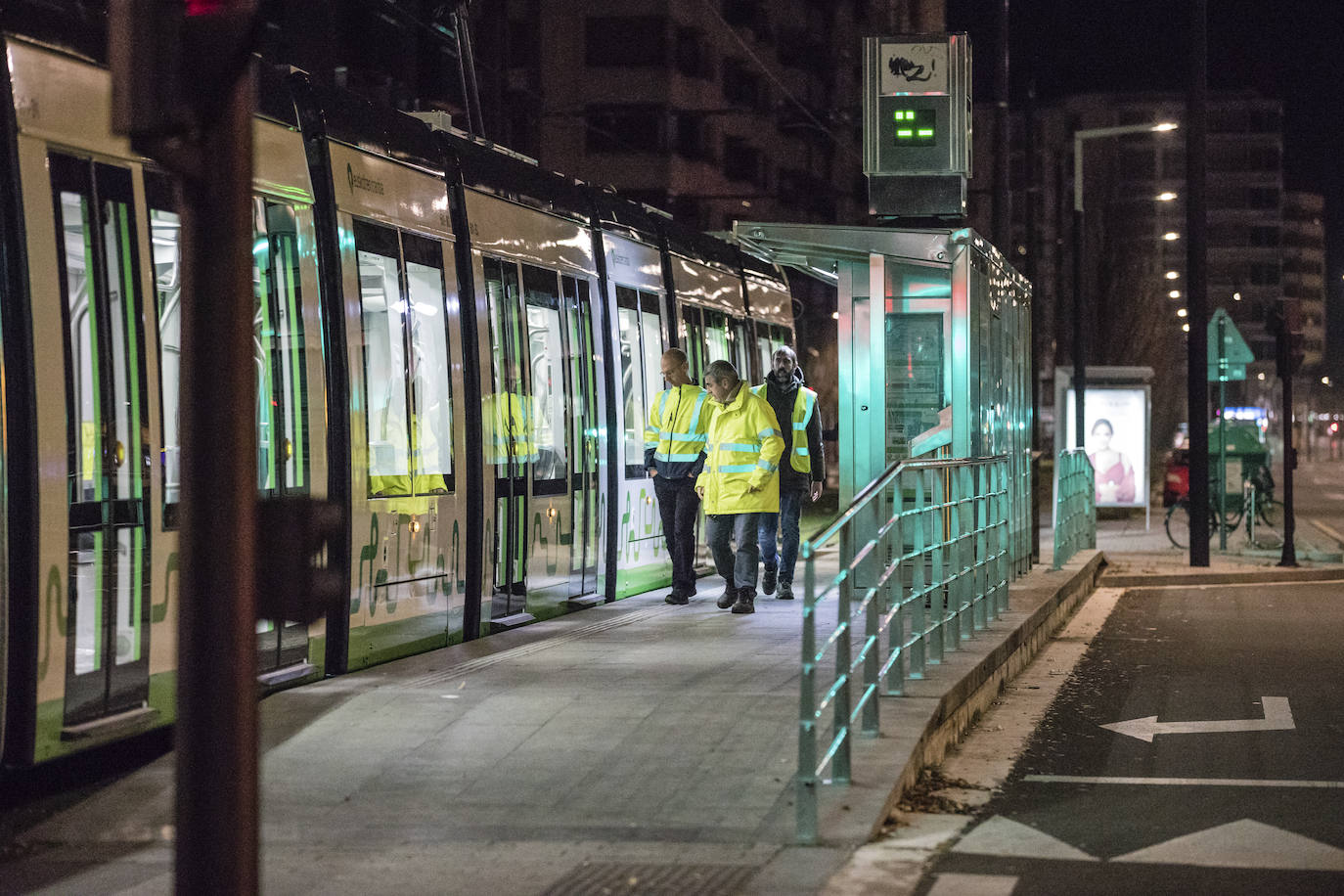 Fotos: El nuevo tranvía, en pruebas