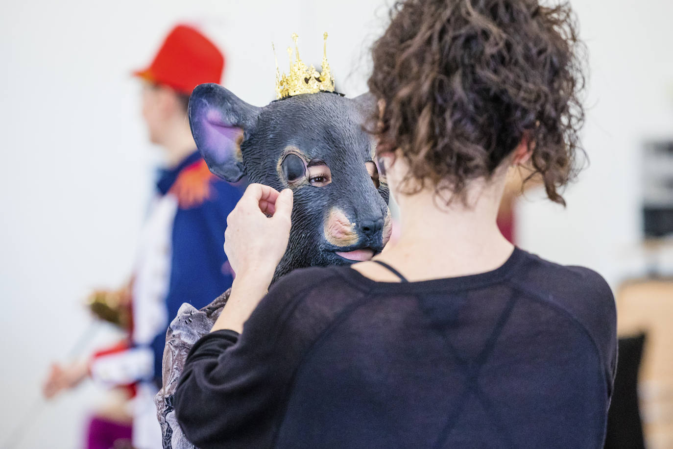 Fotos: Alumnos del conservatorio de danza ensayan &#039;El Cascanueces&#039; de la mano del Ballet de San Petersburgo