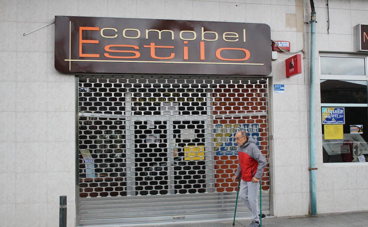 Lanbide ocupará la tienda de muebles cerrada en José Matía. 