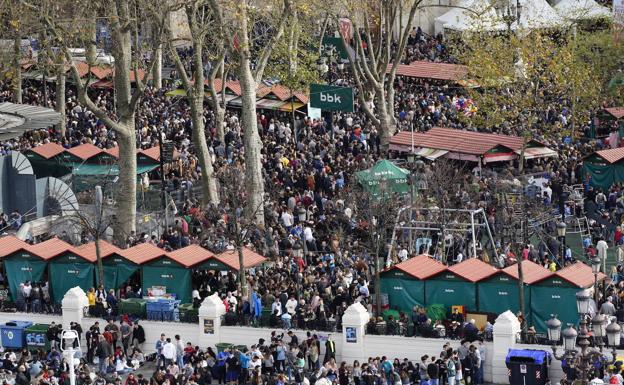 Parece que sólo habrá riesgo de lluvias débiles por la tarde en la gran fiesta del agro vasco.