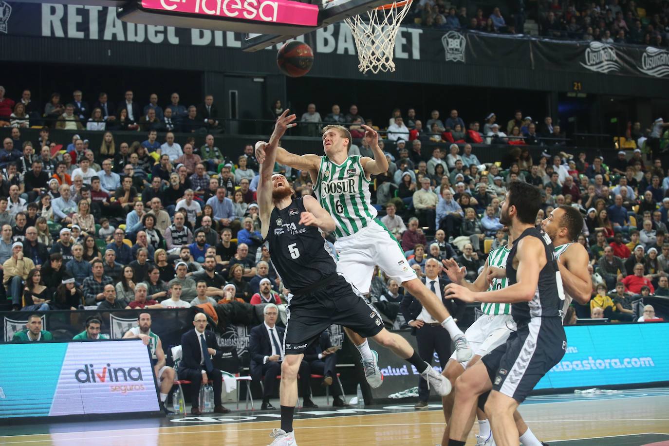 Fotos: El Bilbao Basket-Betis, en imágenes