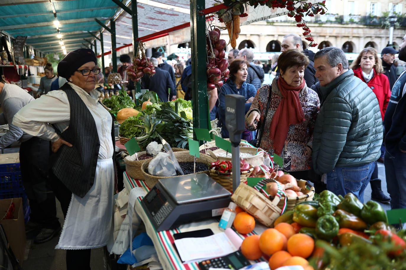 Los productos de la huerta se llevan muchas miradas.