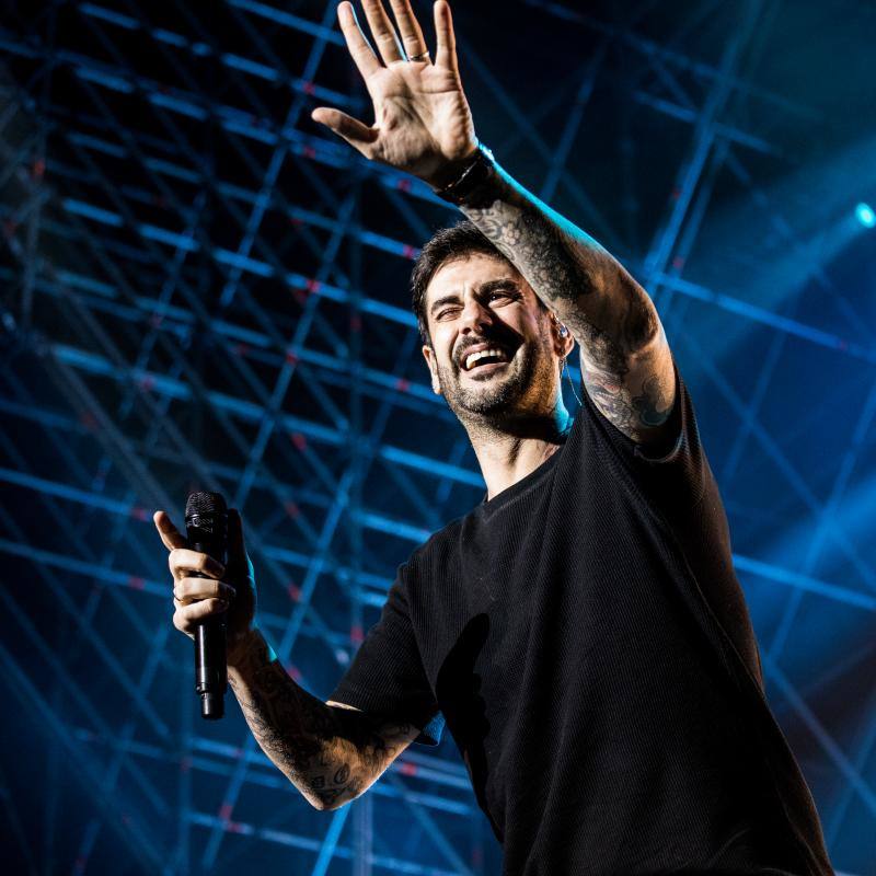 El asturiano, todo emoción.